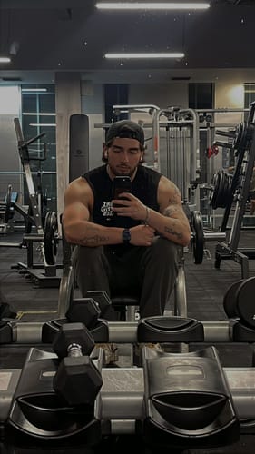 Customer photo review of Tank Top ORX Lifting Club Black