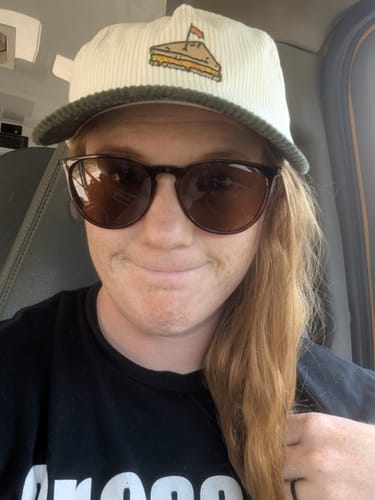 Customer photo review of Pimento Cheese Hat