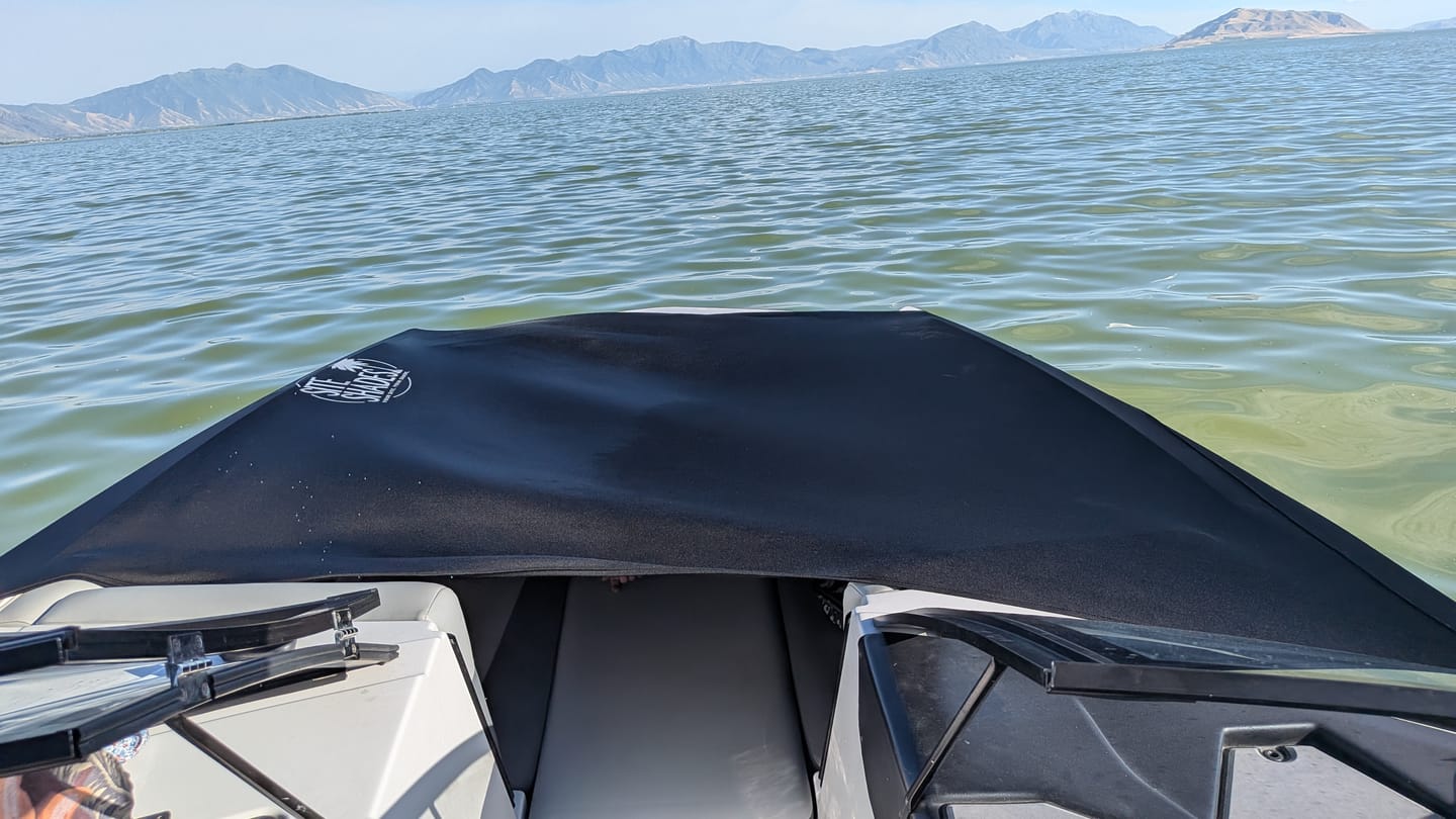 Customer photo review of Site Shades Boat/ Marine Site Shade