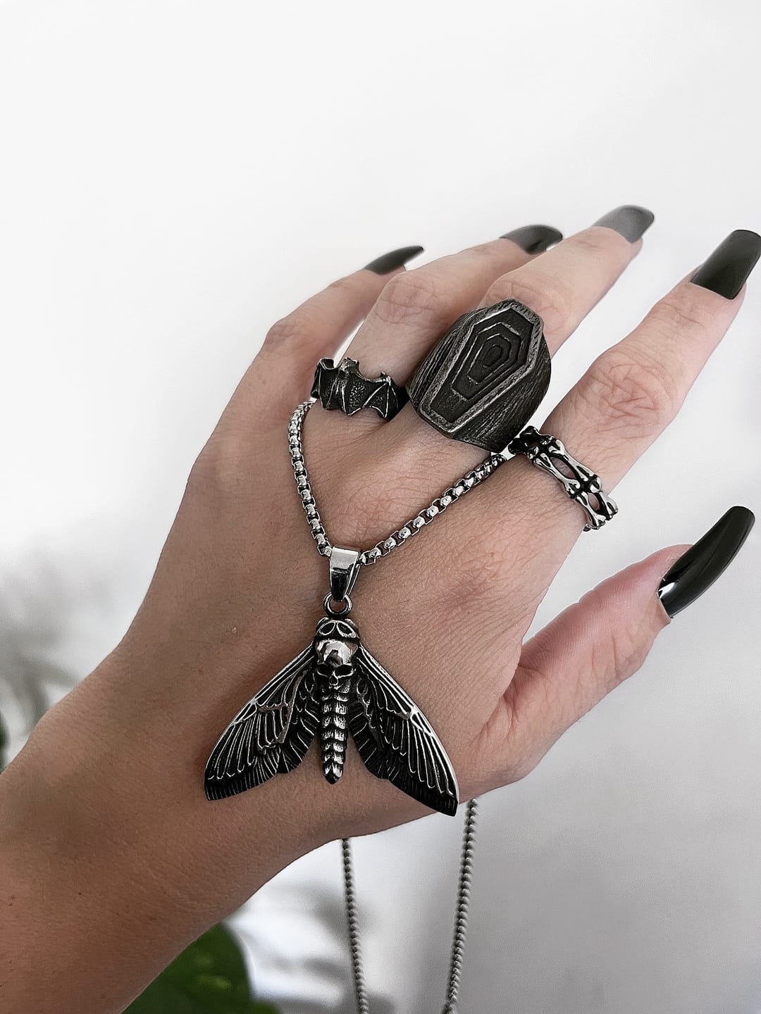 Customer photo review of SKULL BUTTERFLY.