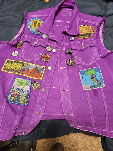 Customer photo review of Blood Incantation - Hidden History of the Human Race -  Square Patch