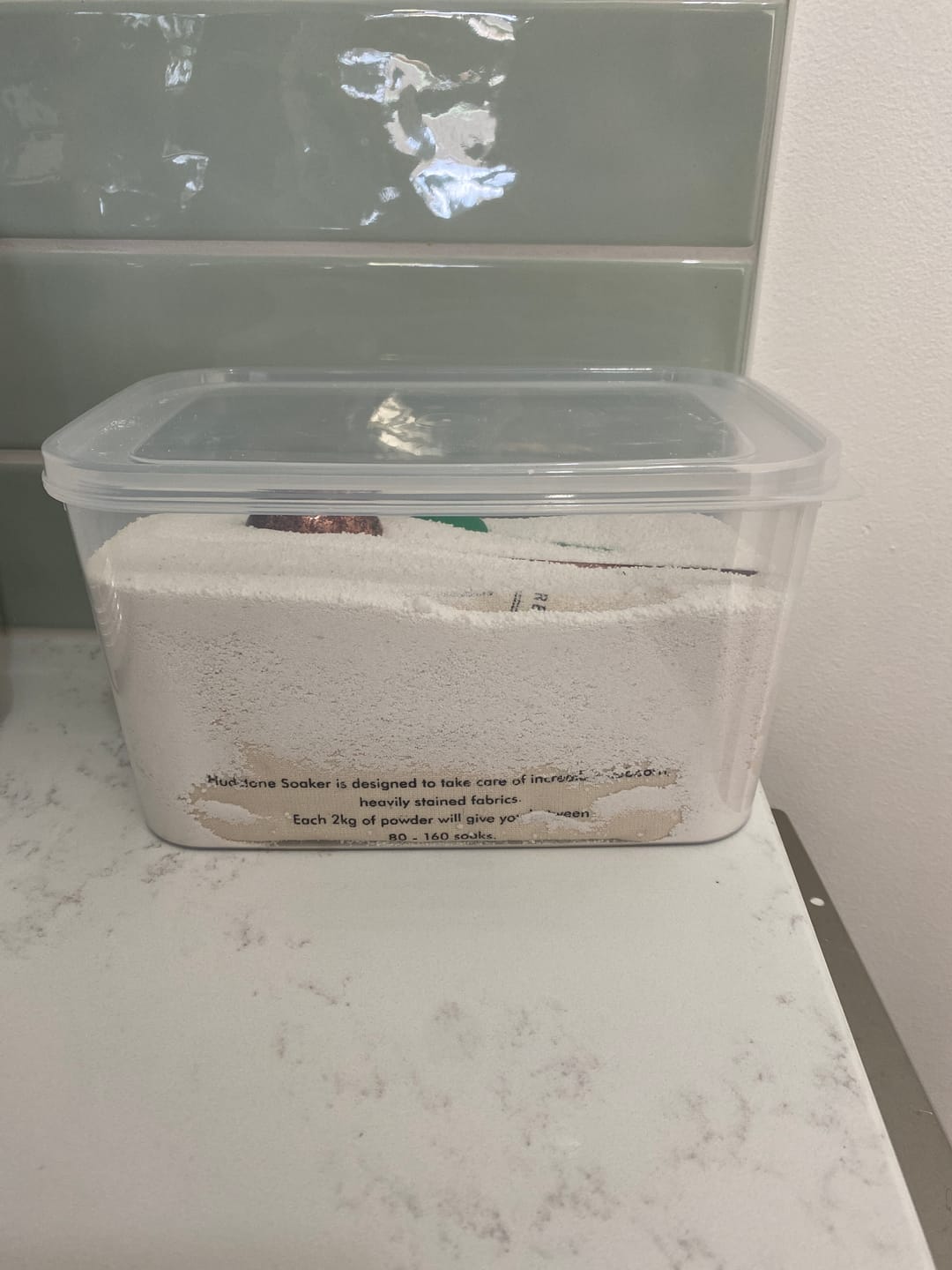 Customer photo review of Hudstone Pre Soaker