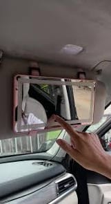 Karol C. review of Espejo Led para Auto image 1 out of 1