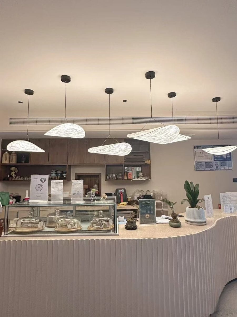 Customer photo review of Floating Cloud Tyvek Pendant Light