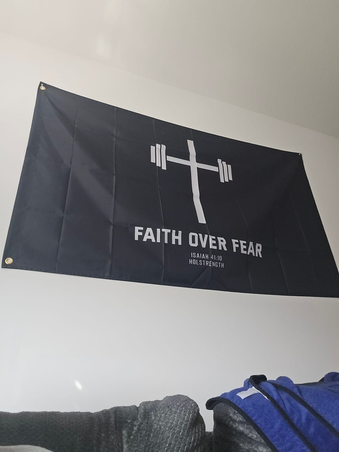 Customer photo review of HolStrength Cross Flag