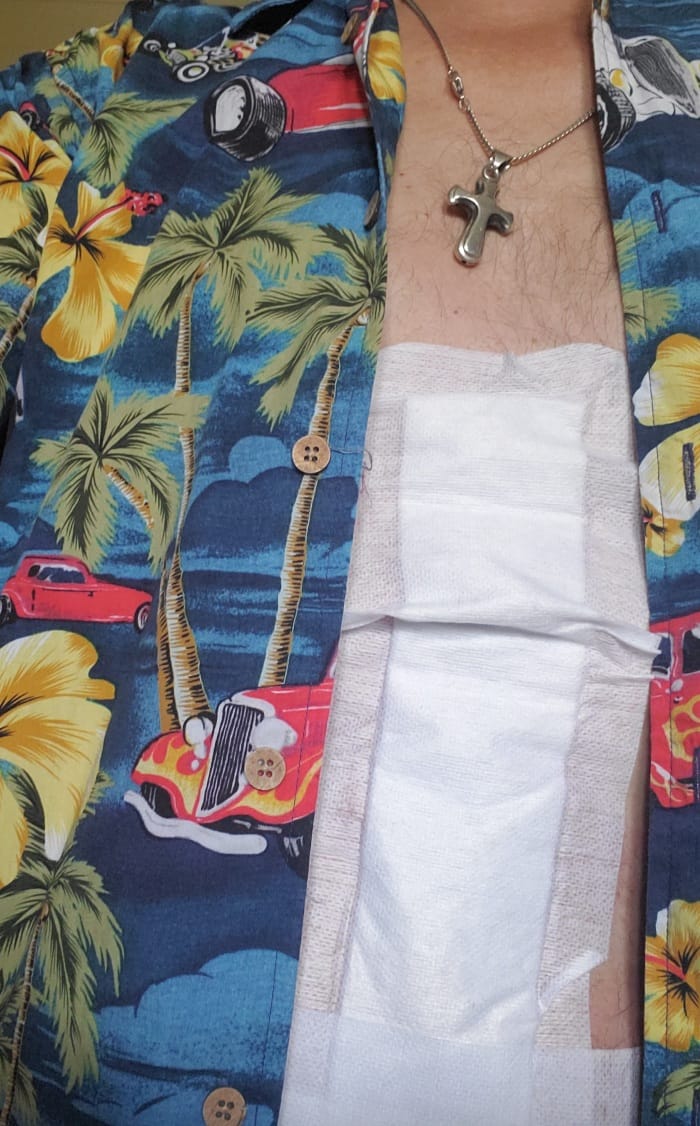 Customer photo review of Hawaiian Shirt Retro Cars