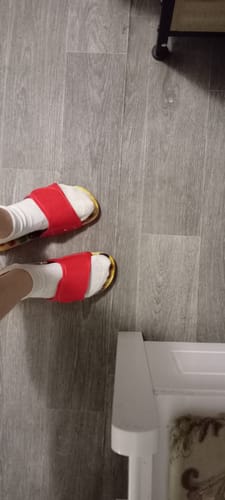 Customer photo review of Akupresszúrás papucs