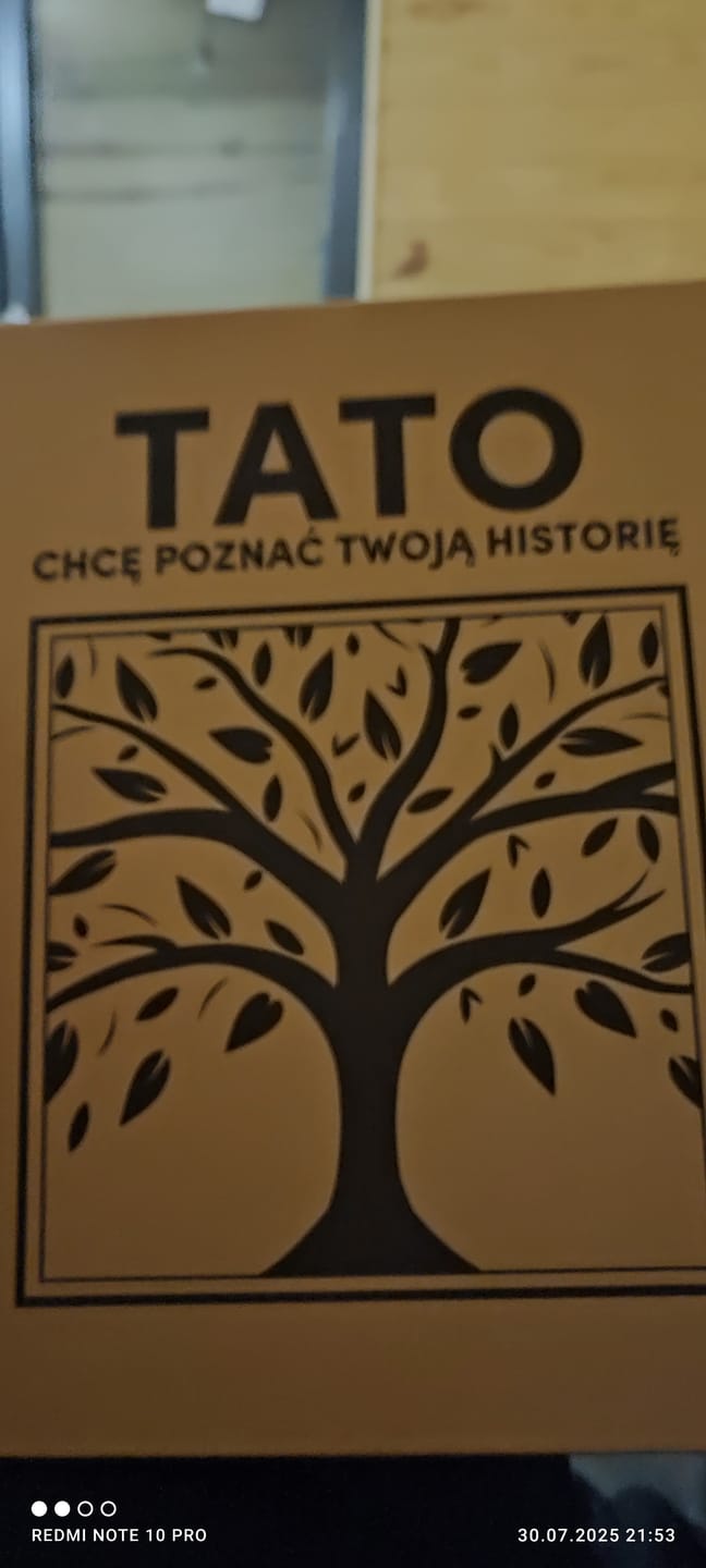 Customer photo review of TATO chcę poznać Twoją historię - Książka na Pokolenia