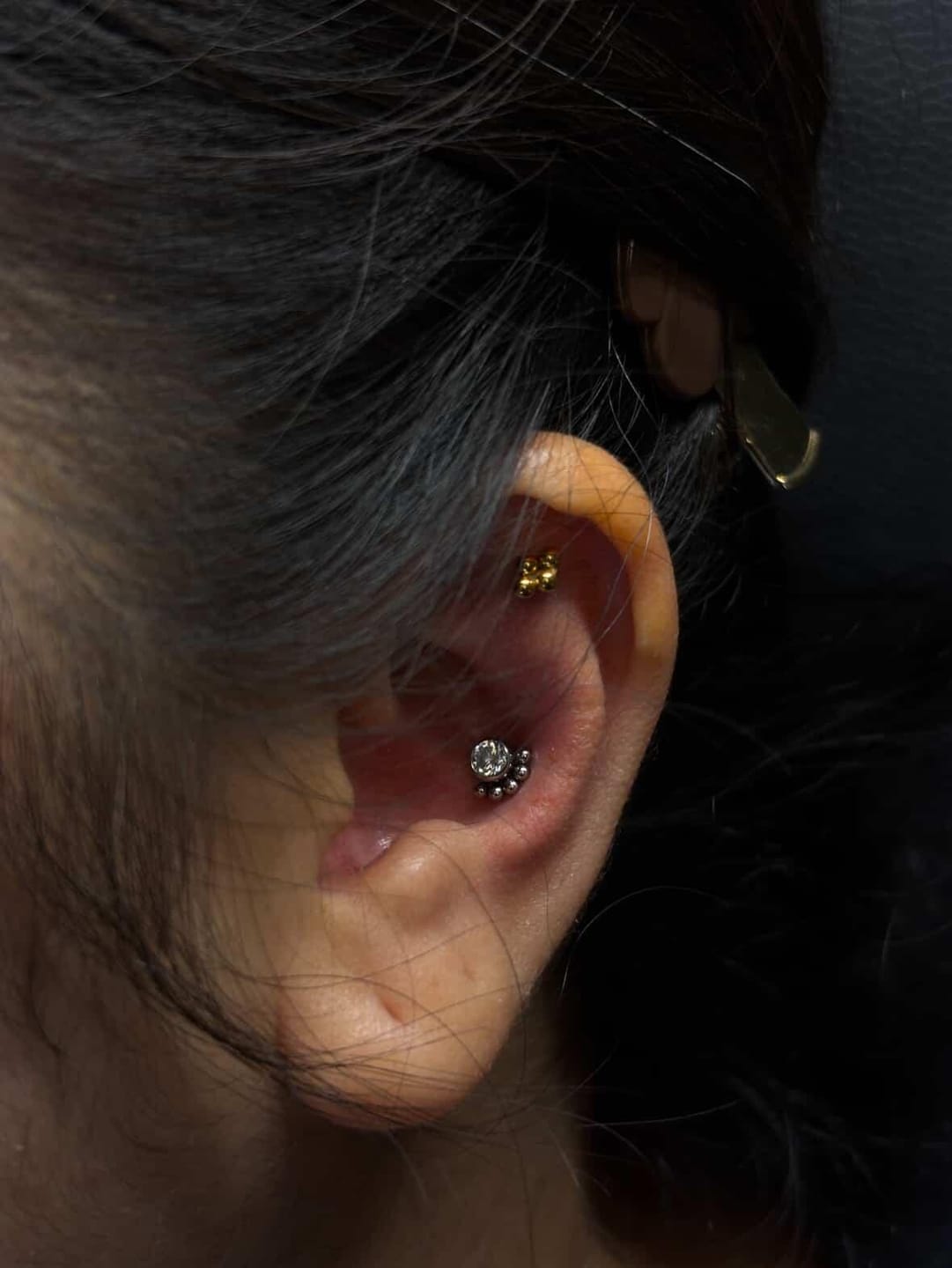 Customer photo review of Gentle Piercing