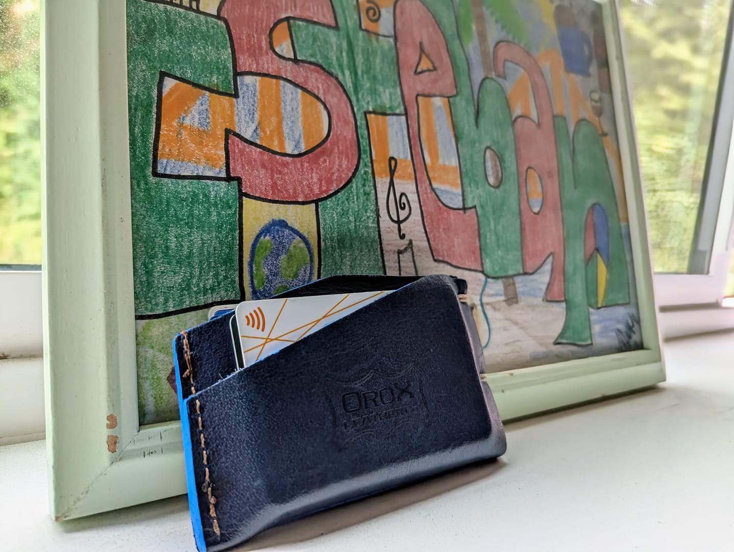 Customer photo review of Slim Cardholder