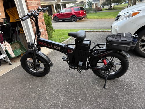 Customer photo review of Wallke H9 AWD | 3200W Folding Ebike 60/82Ah Battery