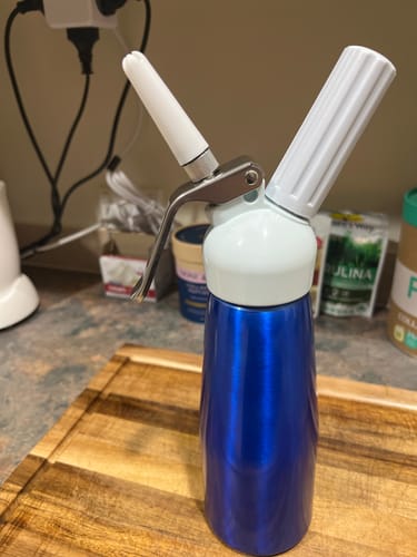 Customer photo review of Wonderwhip WHIP CREAM DISPENSER 500ML