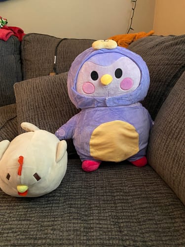 Customer photo review of Purple Plushie: Where Soft Self-Care Begins