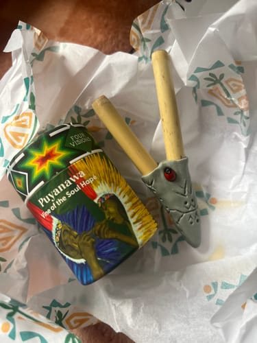 Customer photo review of Vine of the Soul Aya Hapé