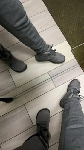 Customer photo review of Nordique II – Bottines d'Hiver Pieds Nus Imperméables