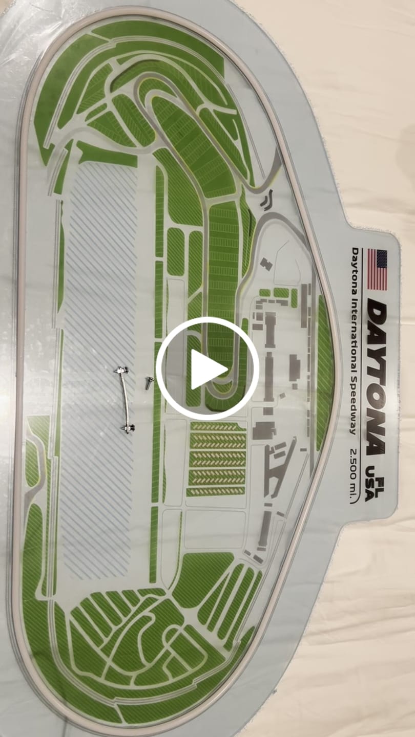 Customer video review of Daytona International Speedway Neon Race Track