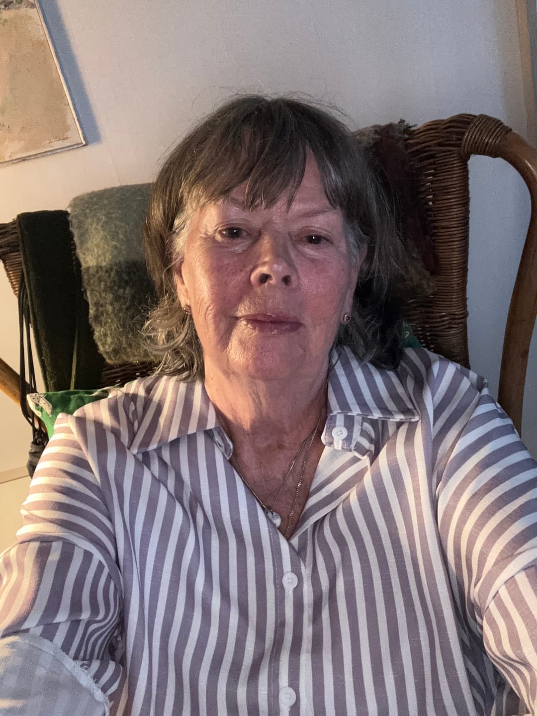 Customer photo review of Vendela Randig Skjortklänning