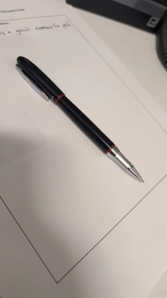 Customer photo review of Picasso Montmarte Ballpoint Pen