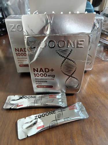 Customer photo review of NAD+ Berry Flavor Drink Mix