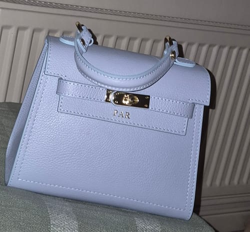 Customer photo review of Polly Top Handle Bag