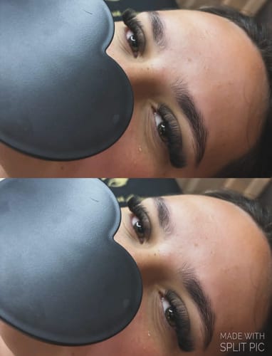 Customer photo review of 20D (Gold Range) Premade Russian Volume