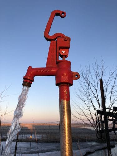 Customer photo review of AnyFlow® Frost-Proof Yard Hydrant – Heavy-Duty, Freeze-Resistant Outdoor Water Source | Made in USA