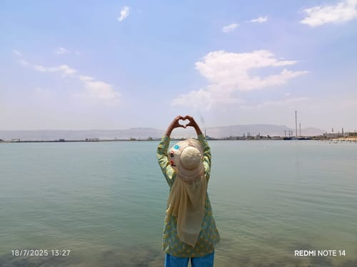 Customer photo review of Sunny Burkini + BAG