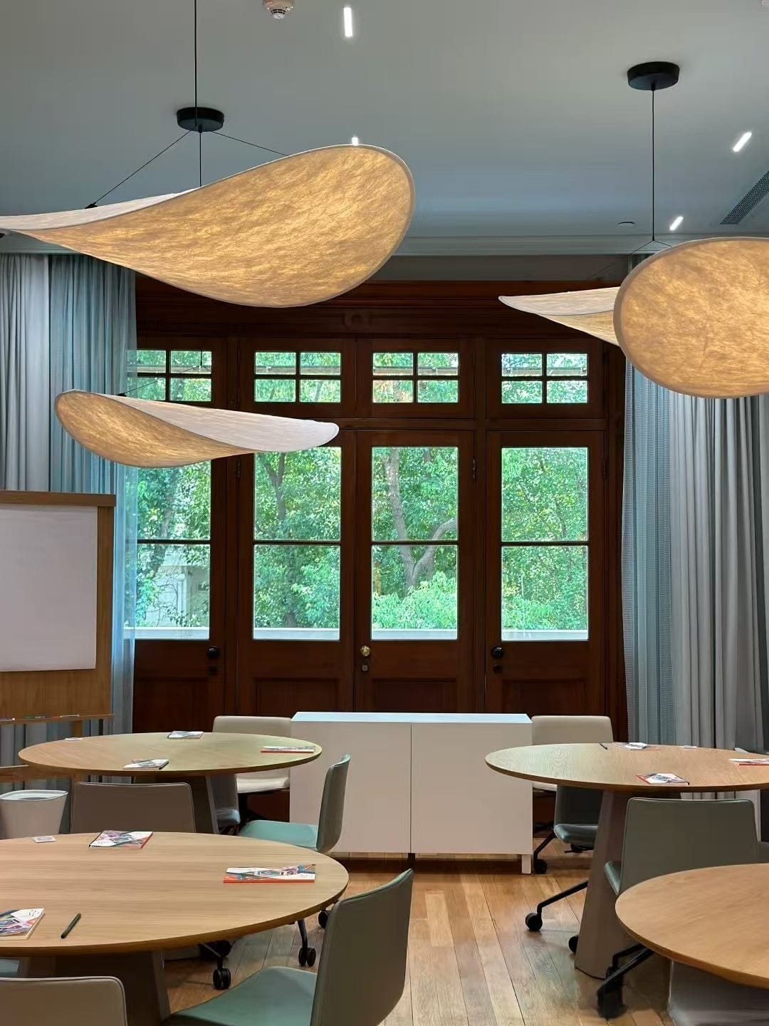 Customer photo review of Floating Cloud Tyvek Pendant Light