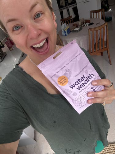 Customer photo review of Water Wealth Daily Electrolyte