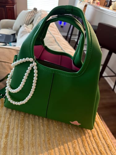 Customer photo review of Ivy Satchel Bag- ships 7/7