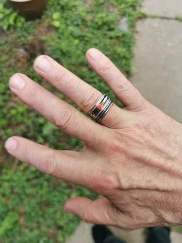 Customer photo review of Palestine Heritage Ring