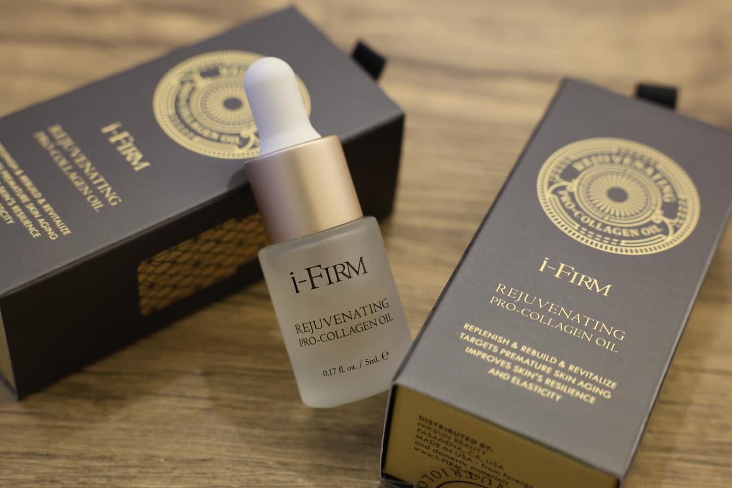Customer photo review of i-FIRM Rejuvenating Pro-Collagen Oil