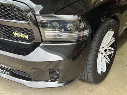 Customer photo review of CUSTOM 2-PIECE FORGED CONCAVE DEEP DISH WHEELS: RV-C081