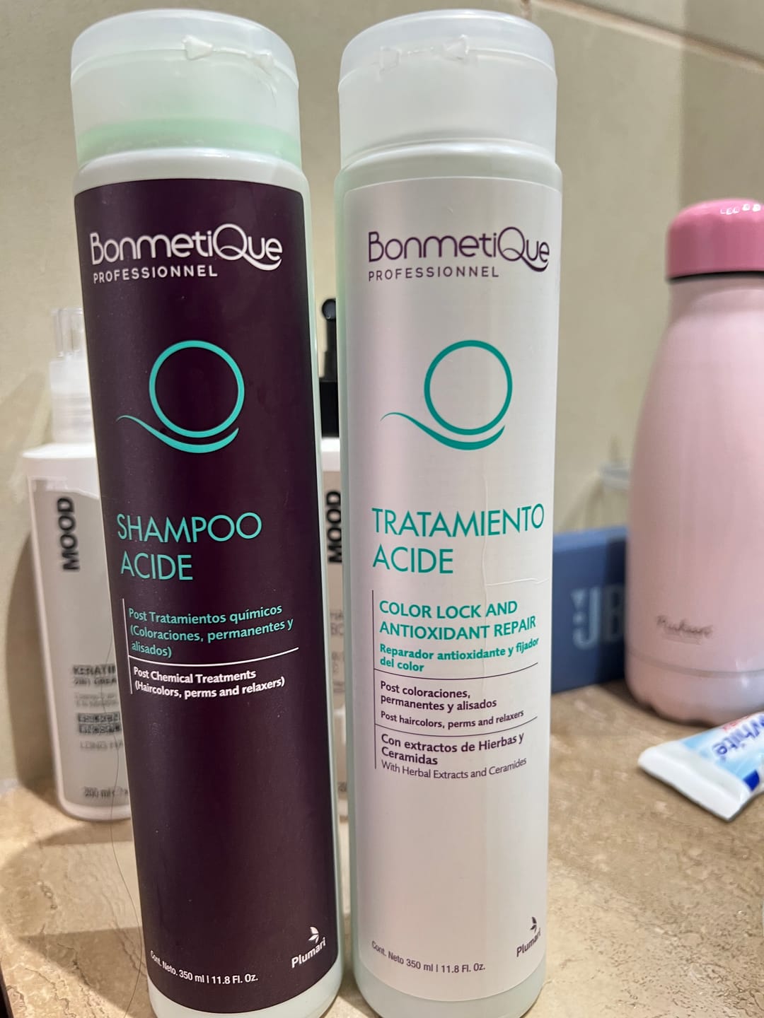 Customer photo review of Shampoo Acido Bonmetique