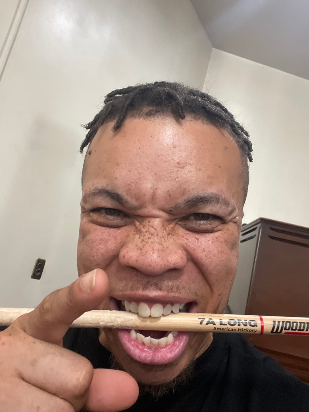 Customer photo review of American Hickory 7A Long Drumsticks