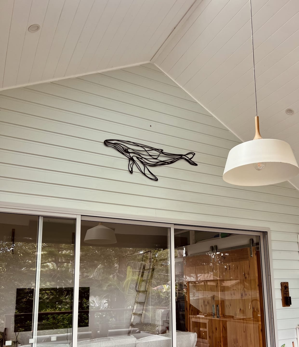 Customer photo review of Humpback Whale - Metal Wall Art