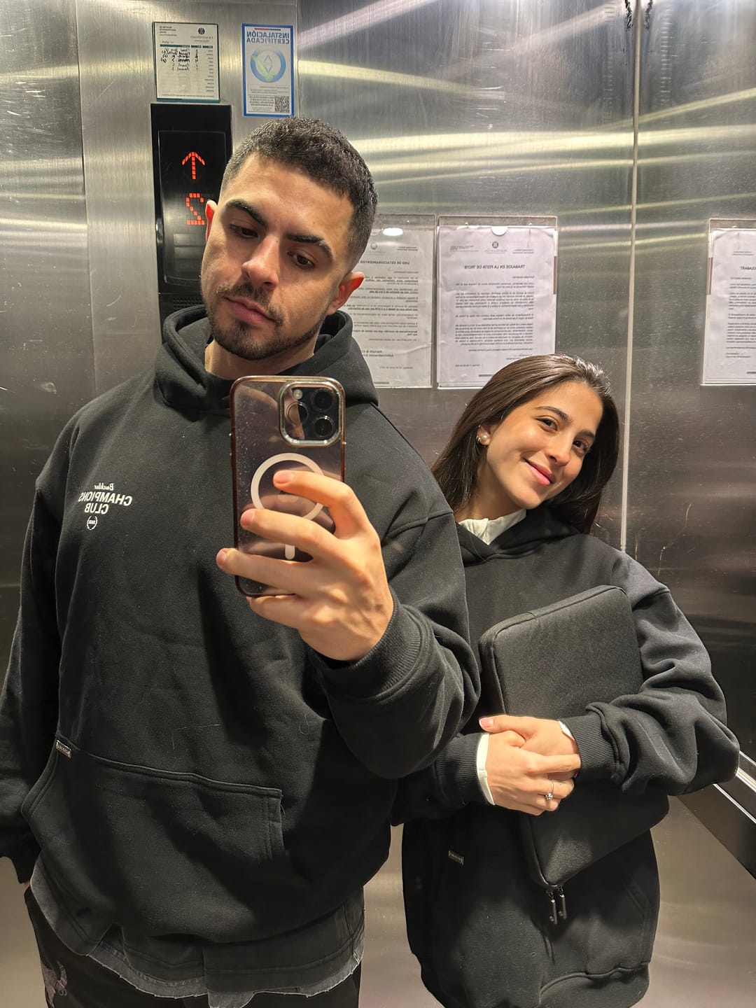 Customer photo review of CHAMPIONS CLUB HOODIE