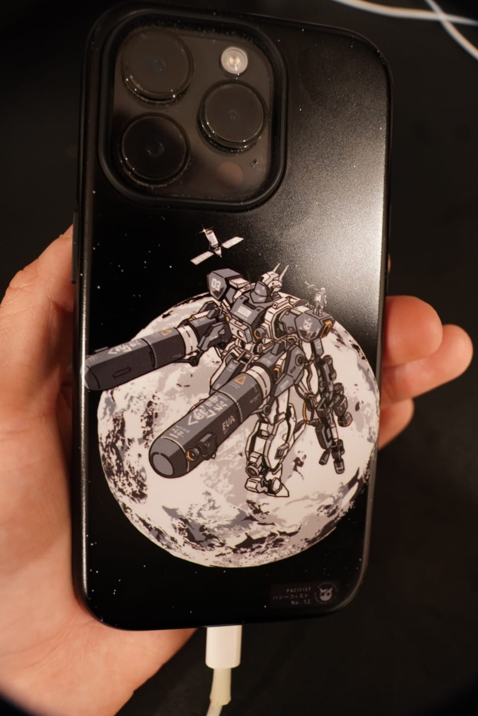 Customer photo review of Pacifist iPhone Case