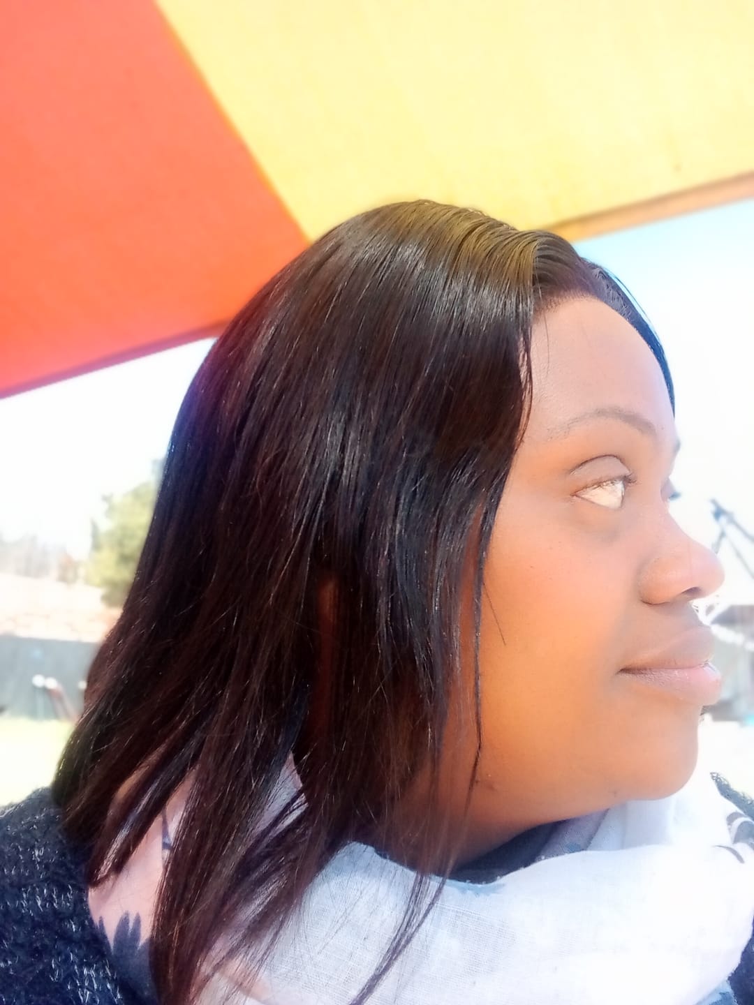 Customer photo review of Brazilian Lace Wig Sale