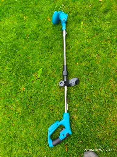 Customer photo review of Elektrischer Rasentrimmer 2-in-1