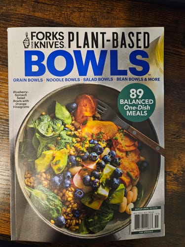Customer photo review of Print Version - Plant-Based Bowls 2025 Special Issue