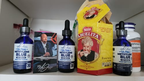 Customer photo review of Ultra Methylene Blue