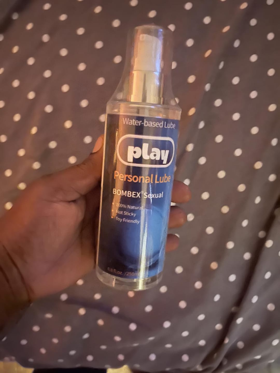 Customer photo review of BOMBEX Water Based Lube