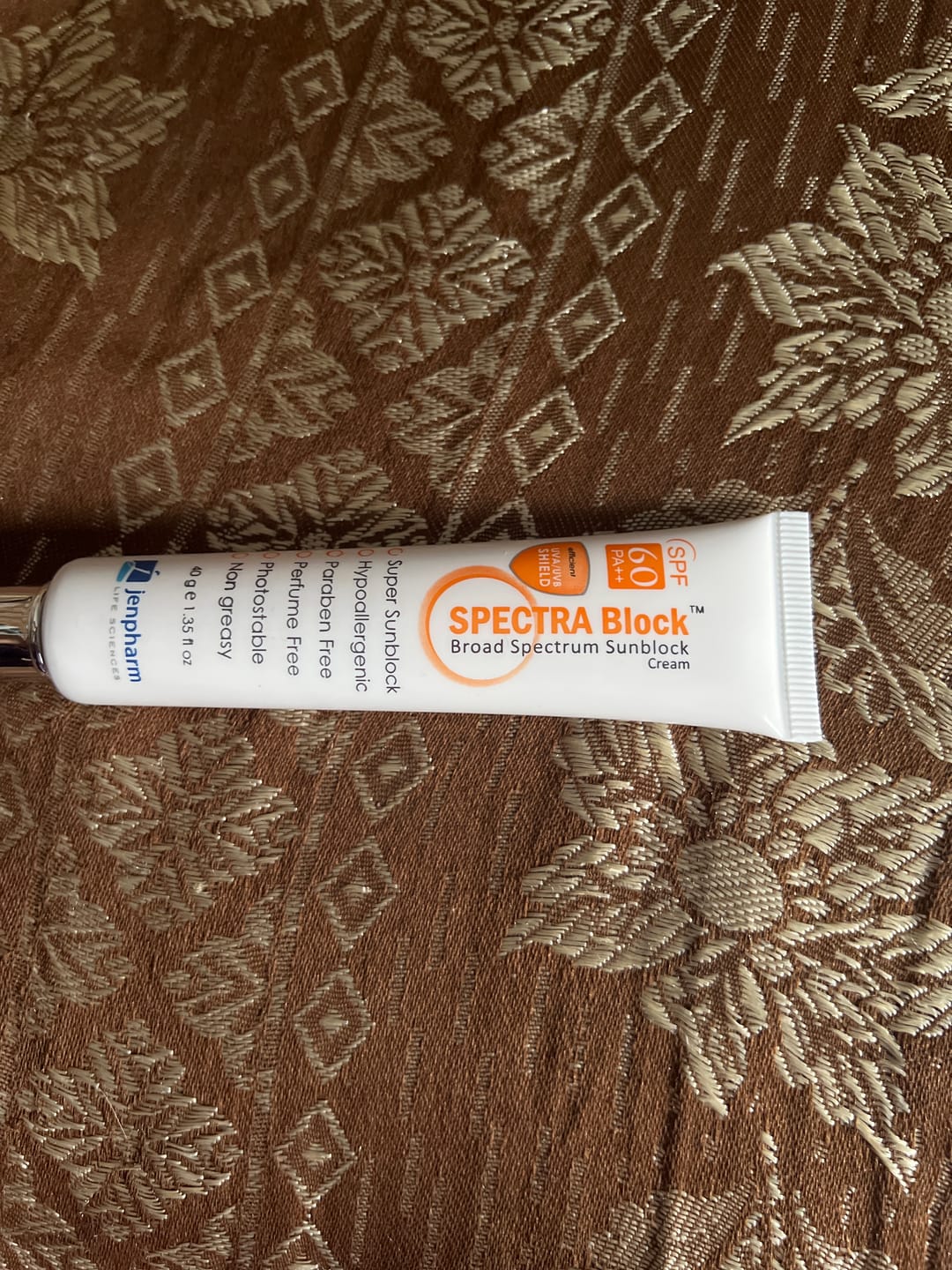 Customer photo review of Spectra Block SPF60