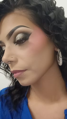 Customer photo review of LIGHT / MEDIUM CREAMS PALETTE (+SPATULA)