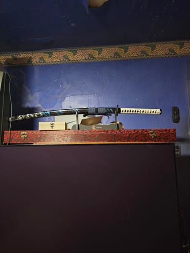 Customer photo review of Ghost of Tsushima Katana (SHARP)