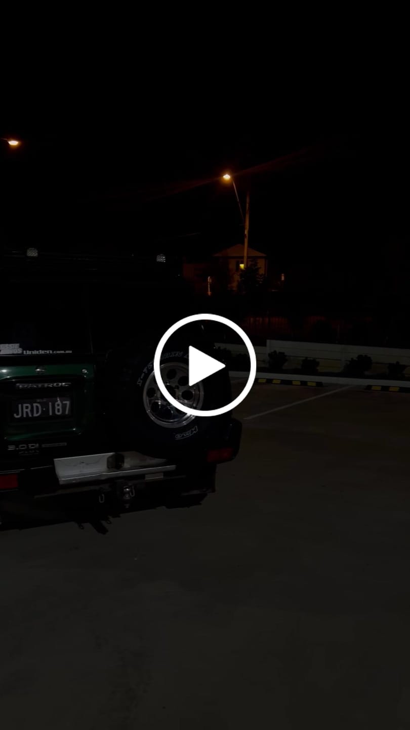 Customer video review of Nissan Gu Patrol Series 1 - 3 1998 - 2004 LED Tail Lights
