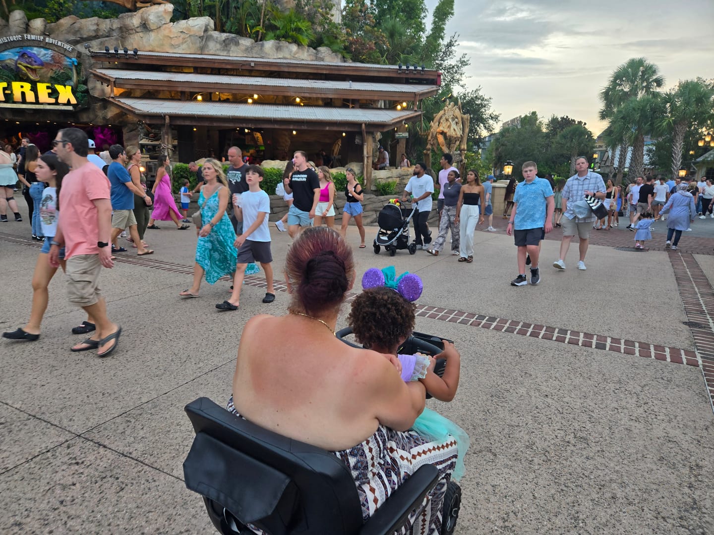 Customer photo review of Multiday Rental 3 Wheel 400 Pound Rated Scooter