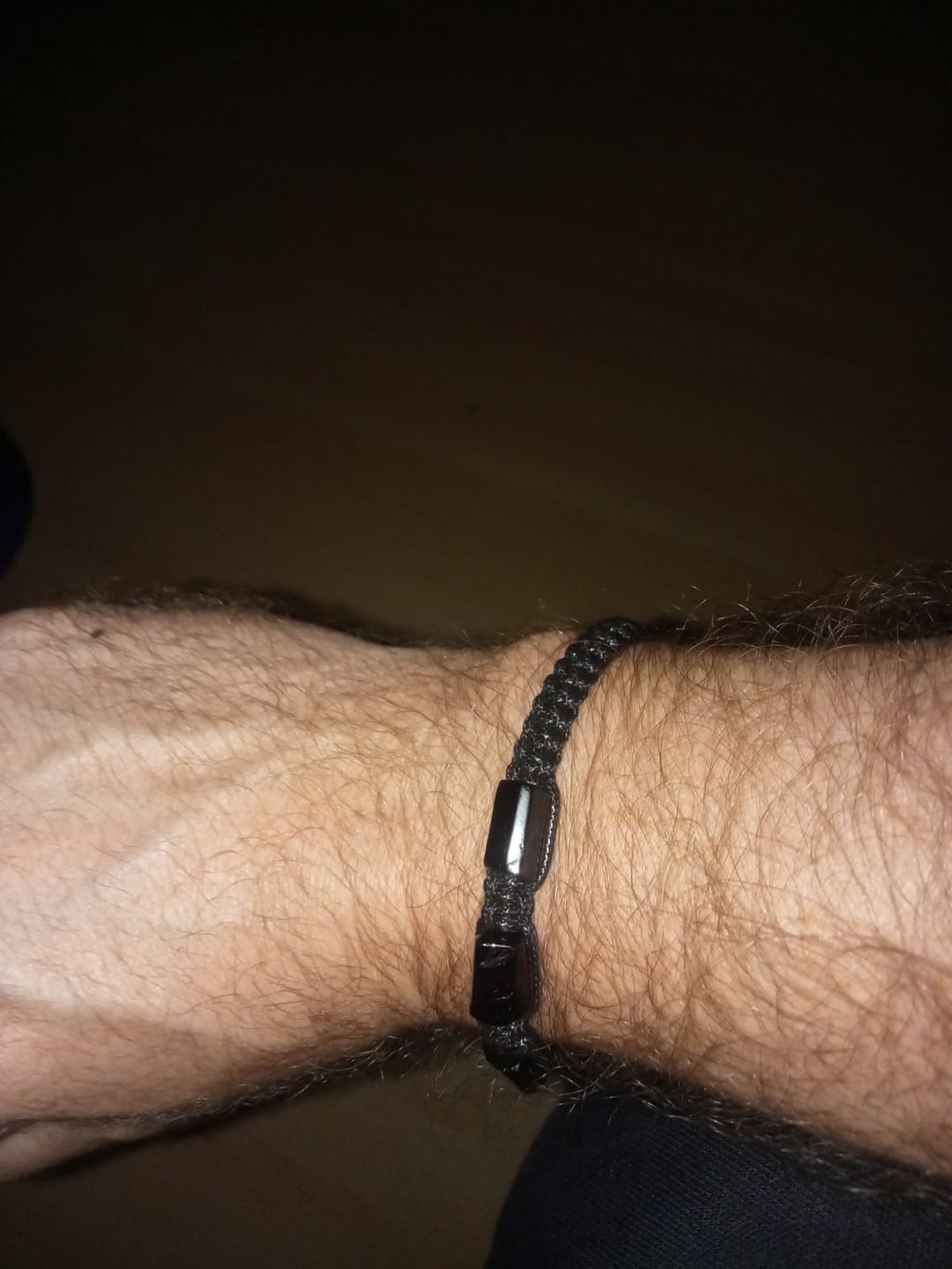 Customer photo review of Turmalin Armband - Unbearbeitet