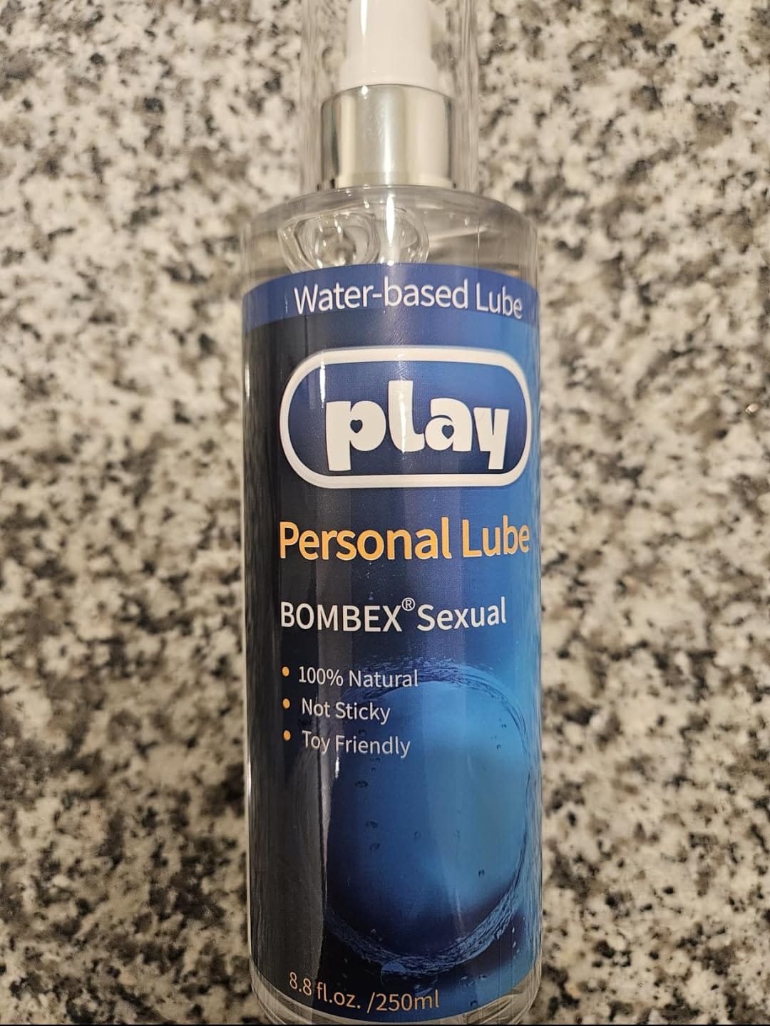 Customer photo review of BOMBEX Water Based Lube